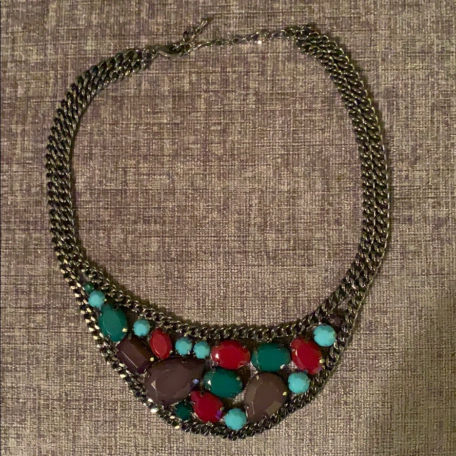 Multicolor Statement Necklace